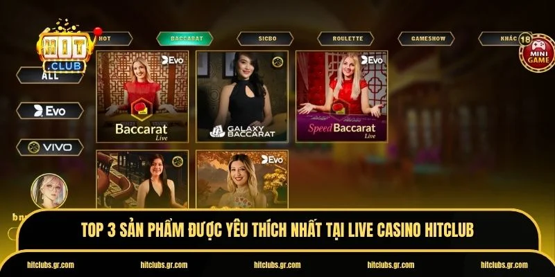 Live casino Hitclub