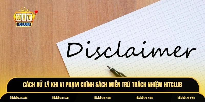 Miễn trừ trách nhiệm